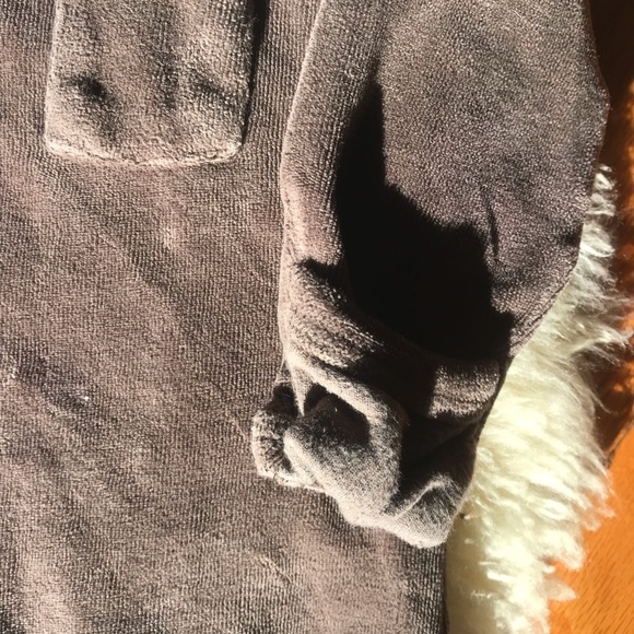 L’ovedbaby Velour Footie - Picture 3 of 6